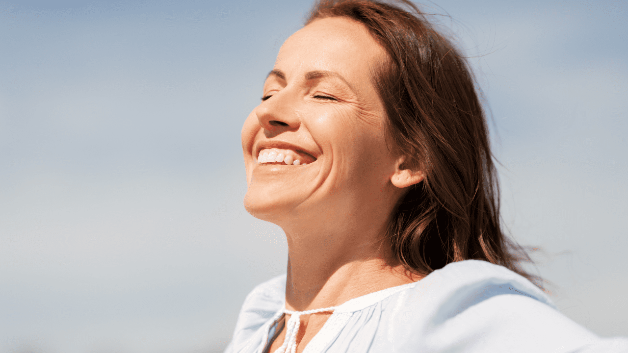 Happy women having group therapy